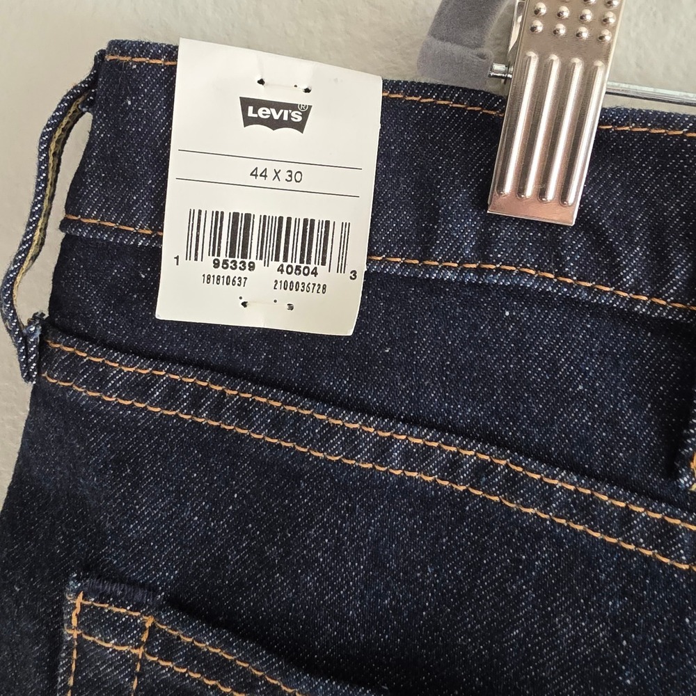 Levi's 541 Athletic Taper Jeans Mens 44x30 Dark Indigo NWT Stretch Premium - Picture 5 of 13